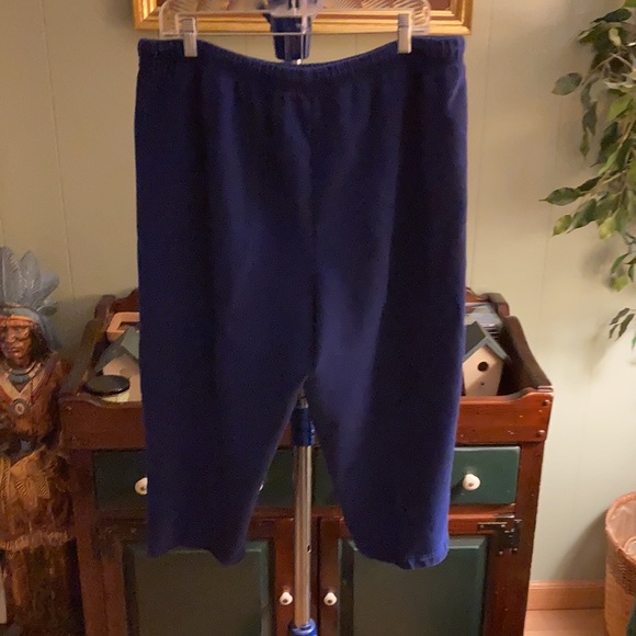 Sport Savvy sleeveless hoodie & capris set 1X - Picture 10 of 13